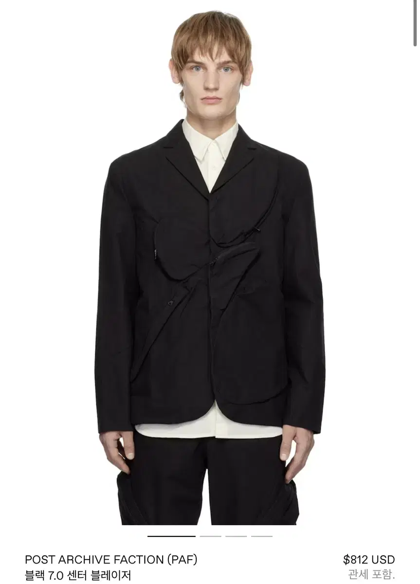 (XL) 파프 7.0 JACKET CENTER JACKET BLACK